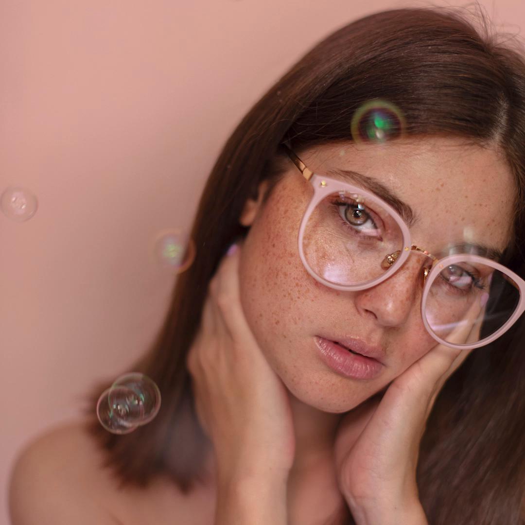 Maaike eyeglasses in Opal Tortoise | Optical | TIJN